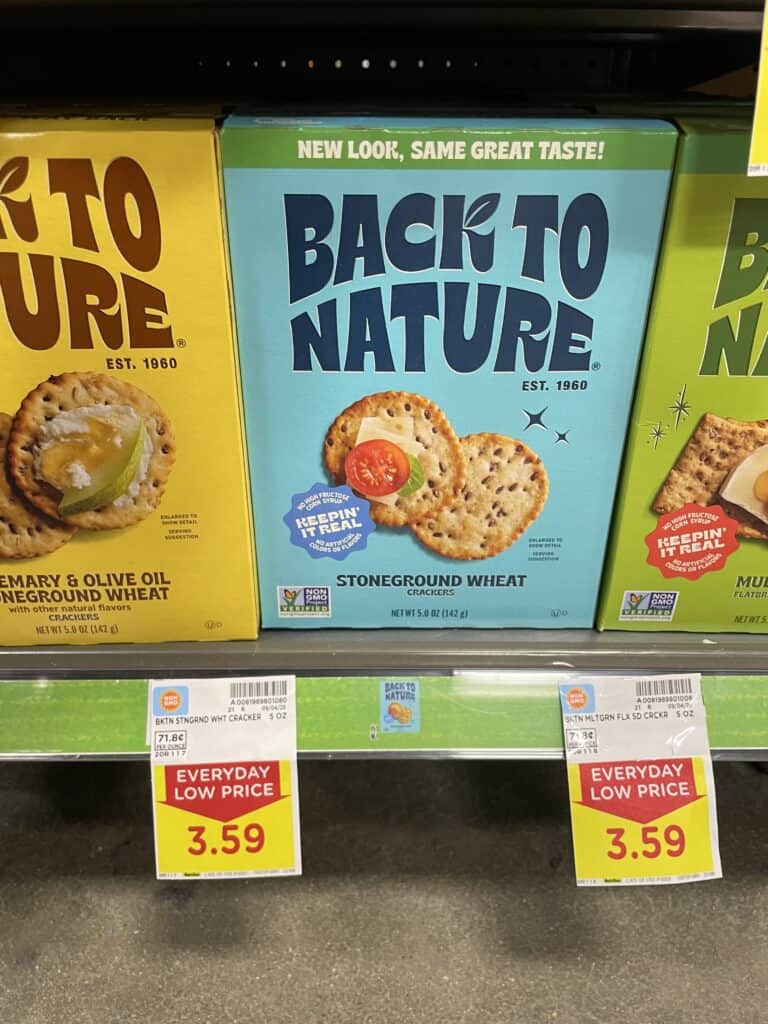 social nature items Kroger shelf image