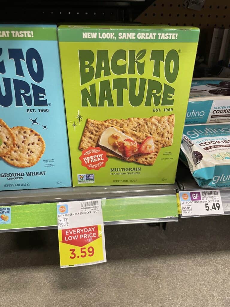 social nature items Kroger shelf image