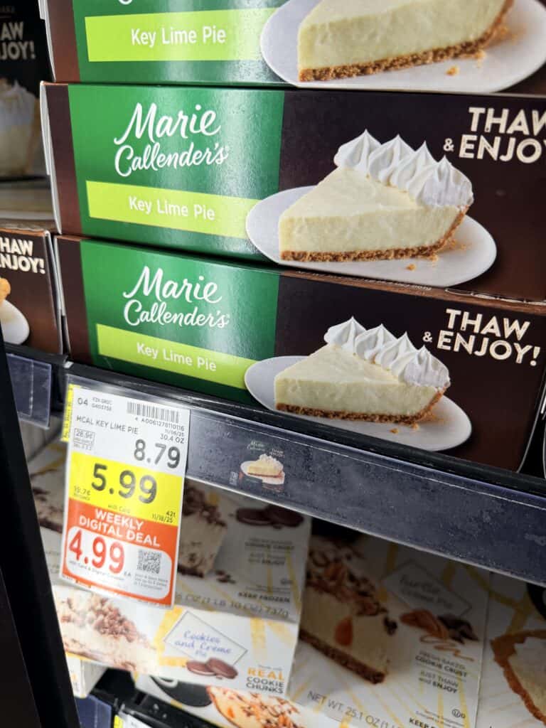Marie Callender's and Dolly Parton Frozen Pies Kroger shelf image