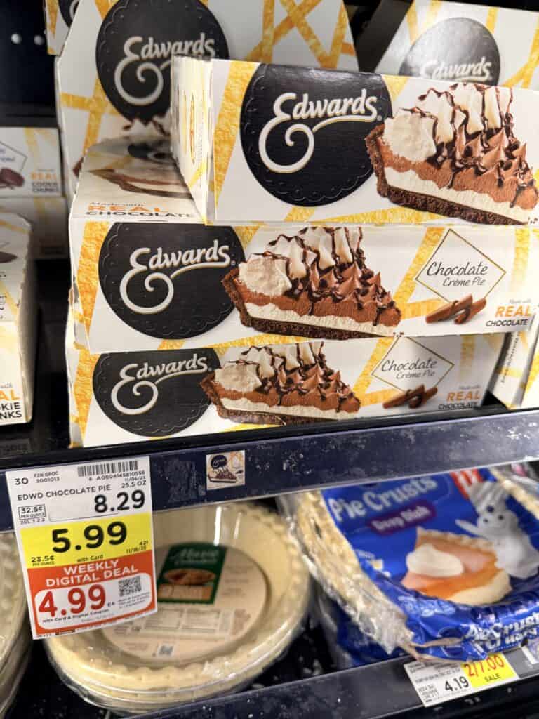 Marie Callender's and Dolly Parton Frozen Pies Kroger shelf image