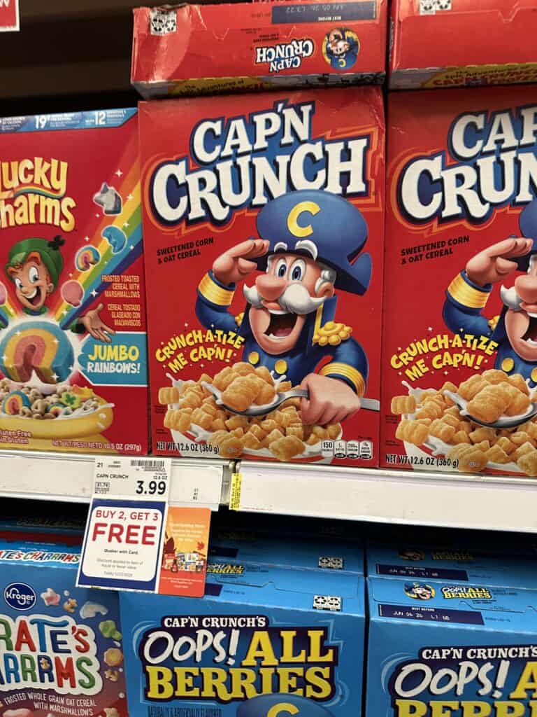 Pearl Milling, Quaker Kroger Shelf Image