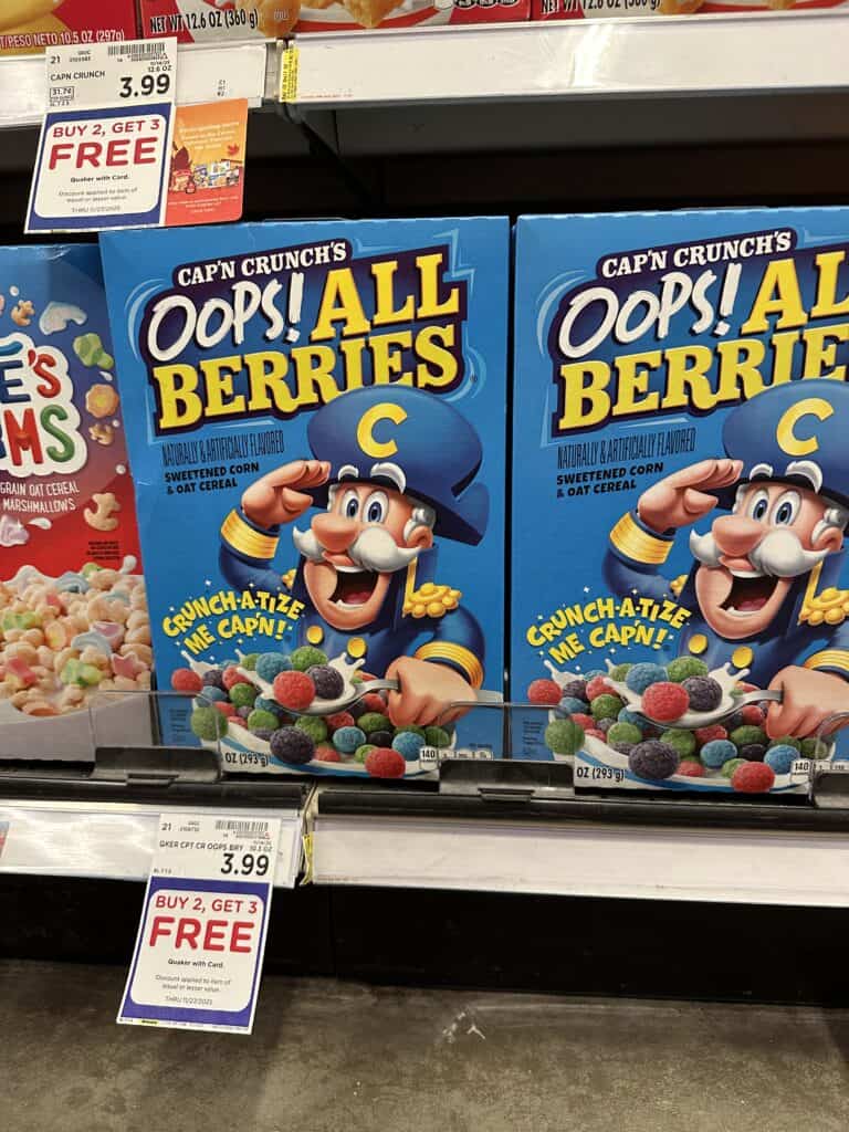 Pearl Milling, Quaker Kroger Shelf Image
