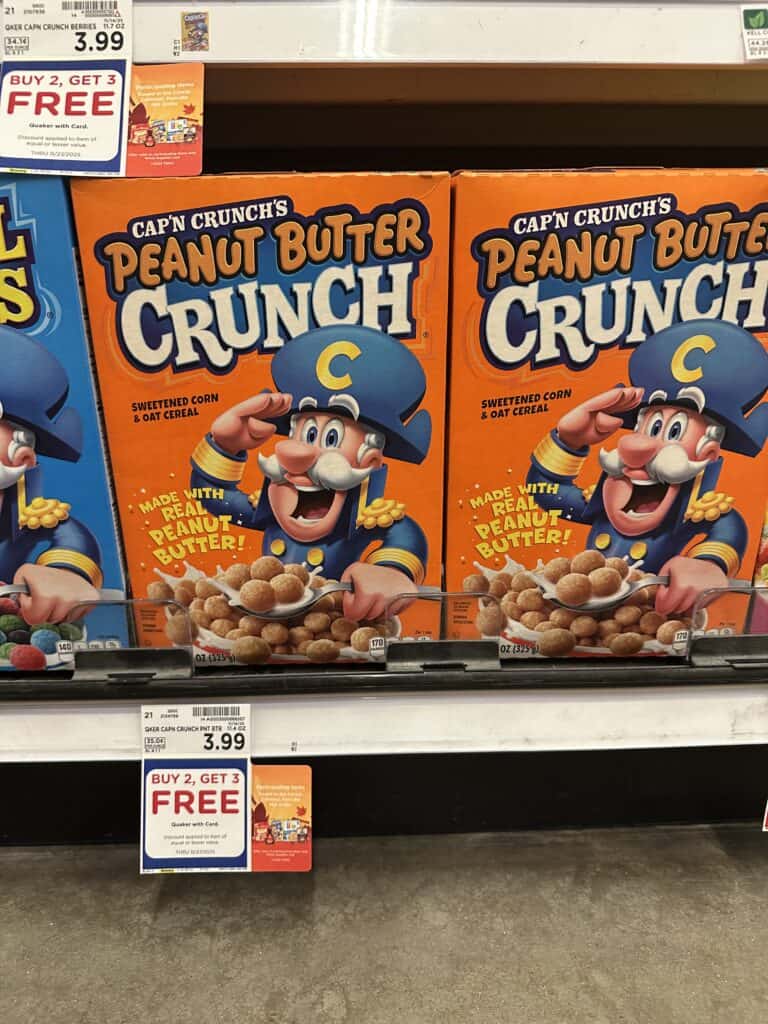 Pearl Milling, Quaker Kroger Shelf Image