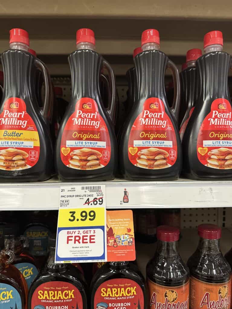 Pearl Milling, Quaker Kroger Shelf Image