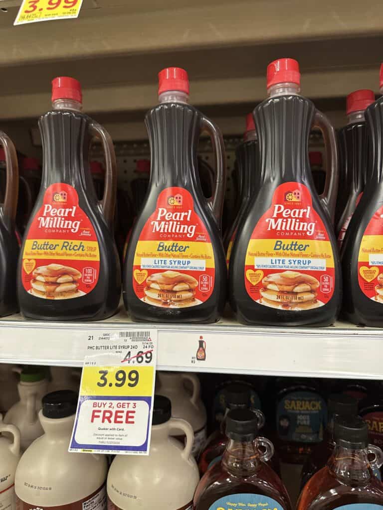 Pearl Milling, Quaker Kroger Shelf Image