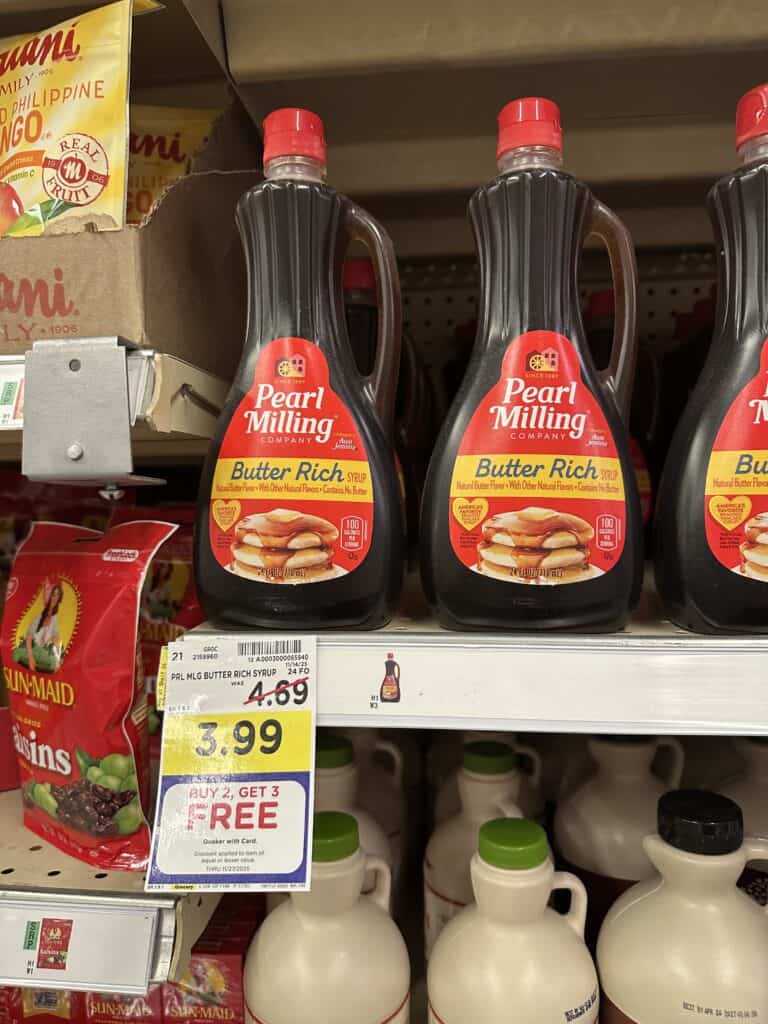 Pearl Milling, Quaker Kroger Shelf Image