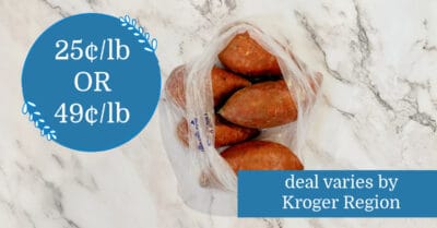 Sweet Potatoes Kroger Krazy