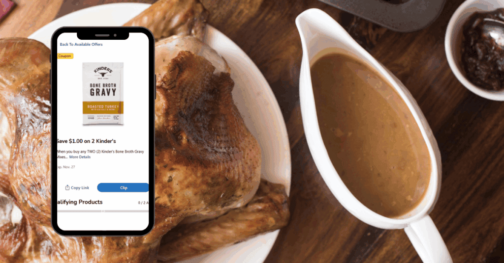 kinder bone broth gravy mix