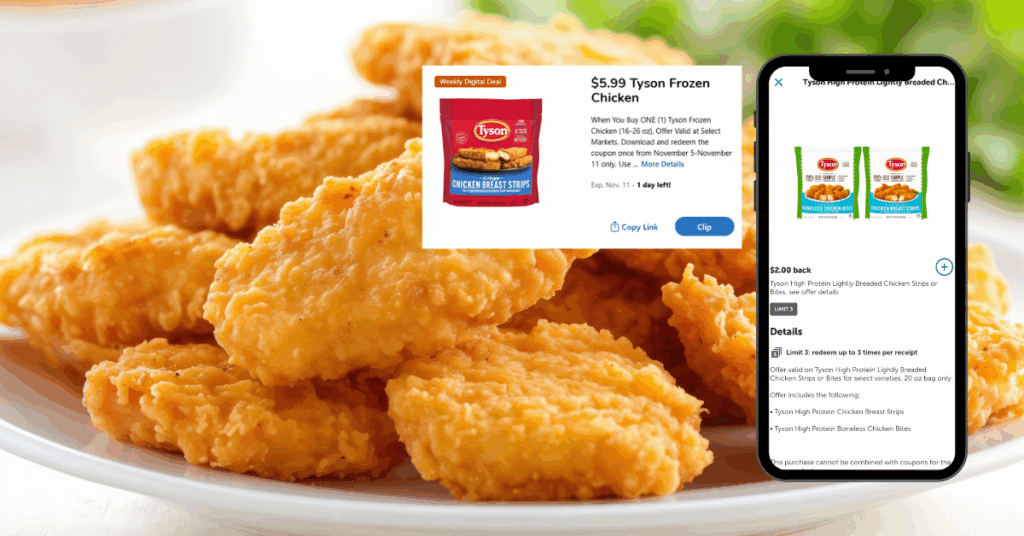 tyson high protein lightly breaded chicken