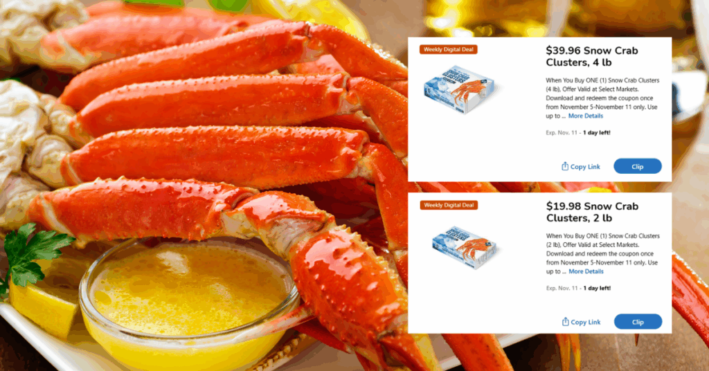 snow crab clusters