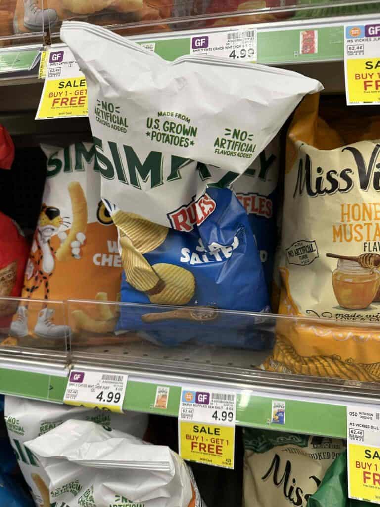 Lay's Simply Kroger Shelf Image