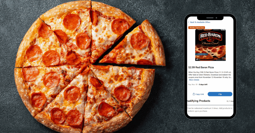 red baron pizza