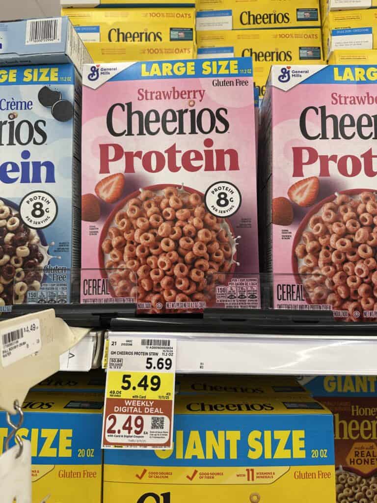 cheerios protein kroger shelf image (1)