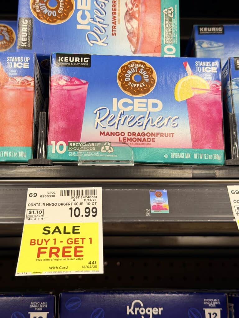 coffee k-cups kroger shelf image (1)