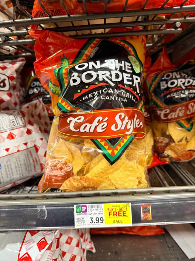 On the Border Tortilla Chips Kroger Krazy