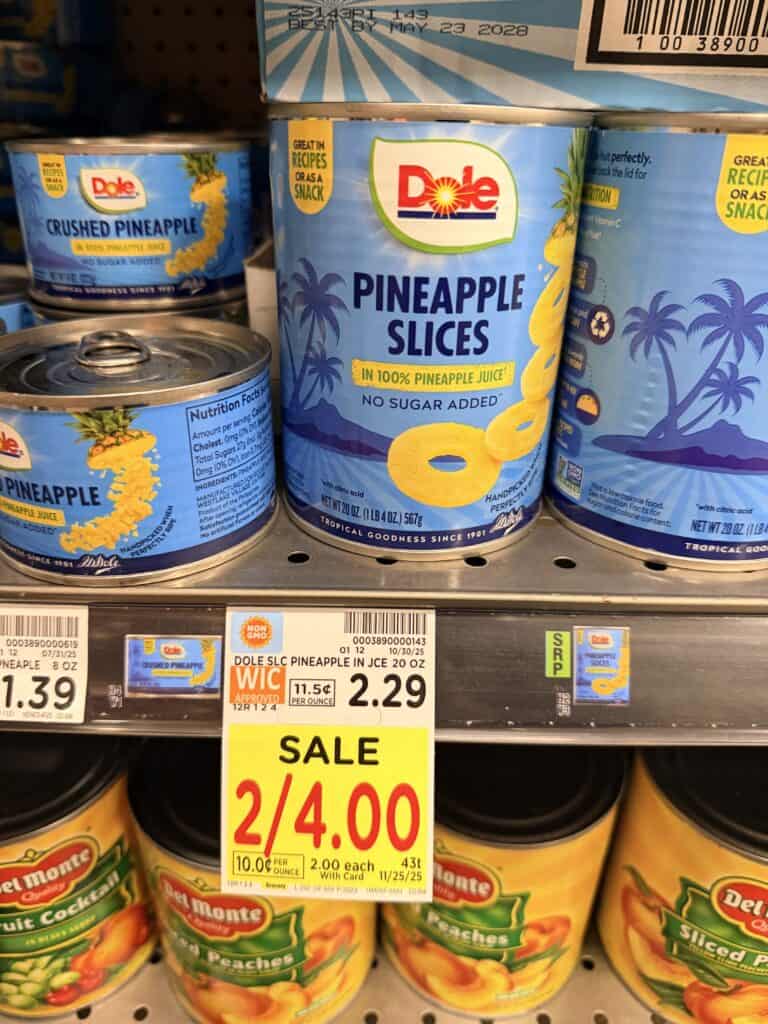 dole pineapple kroger shelf image (1)