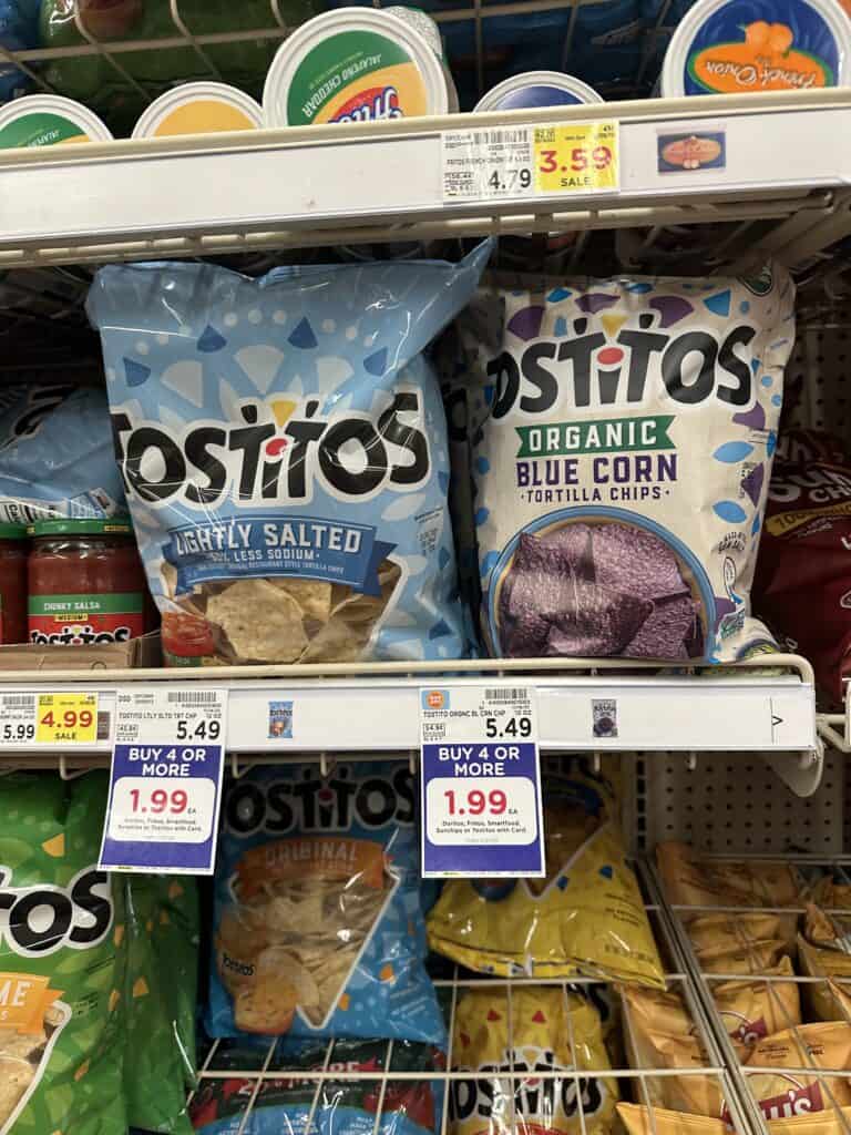 doritos, tostitos, fritos kroger shelf image (1)