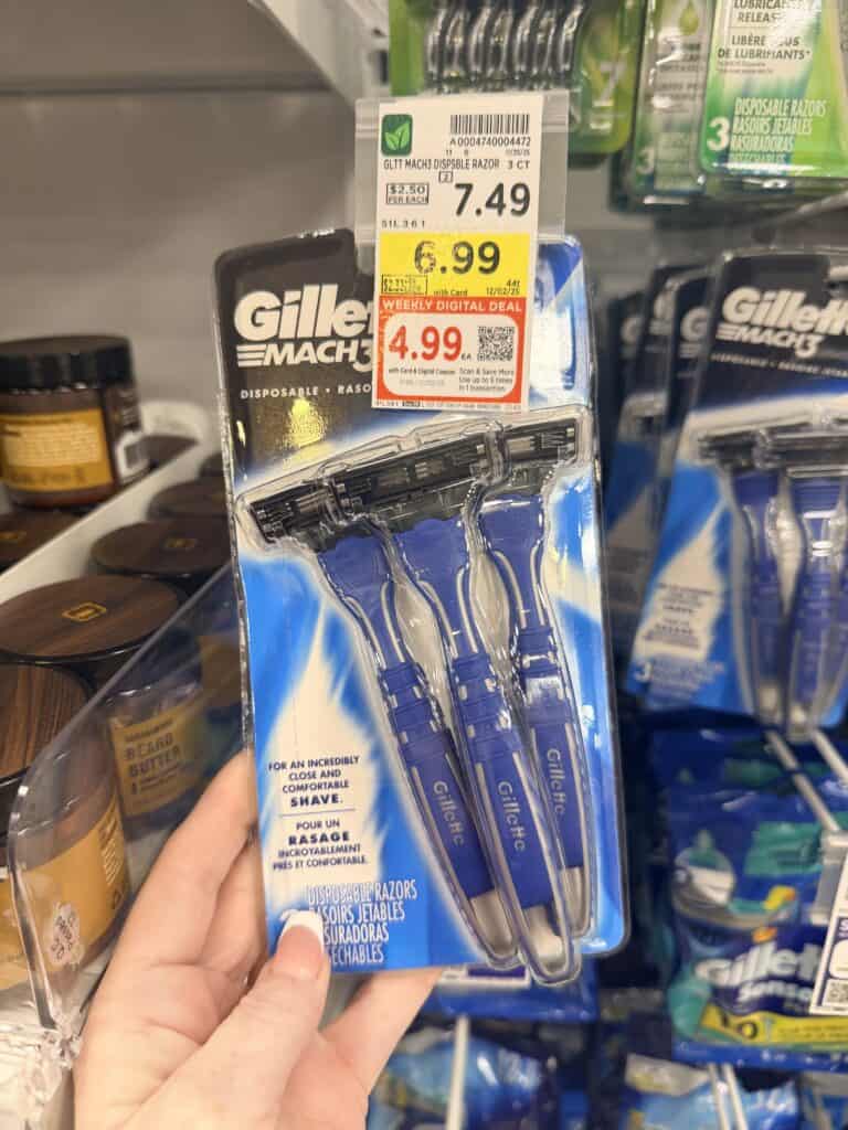 gillette venus razors kroger shelf image (1)