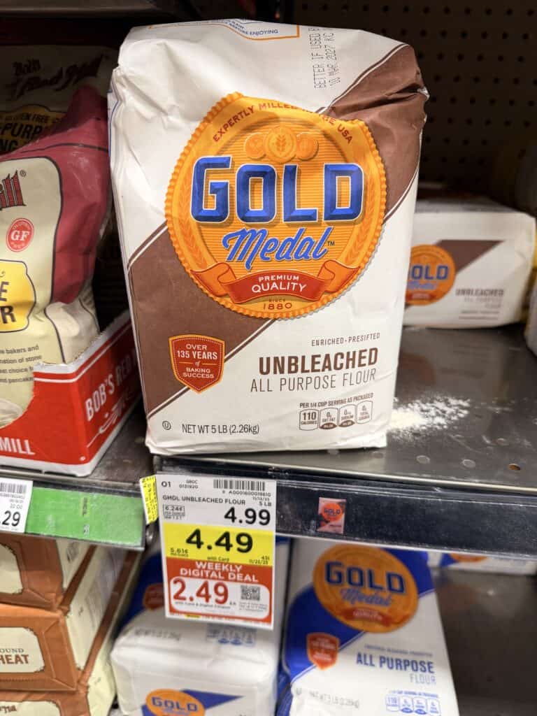 gold medal flour kroger shelf image (1)