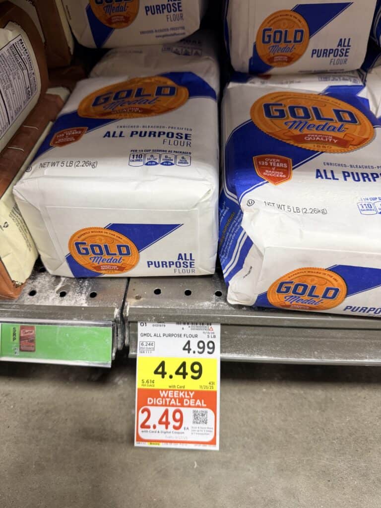gold medal flour kroger shelf image (1)