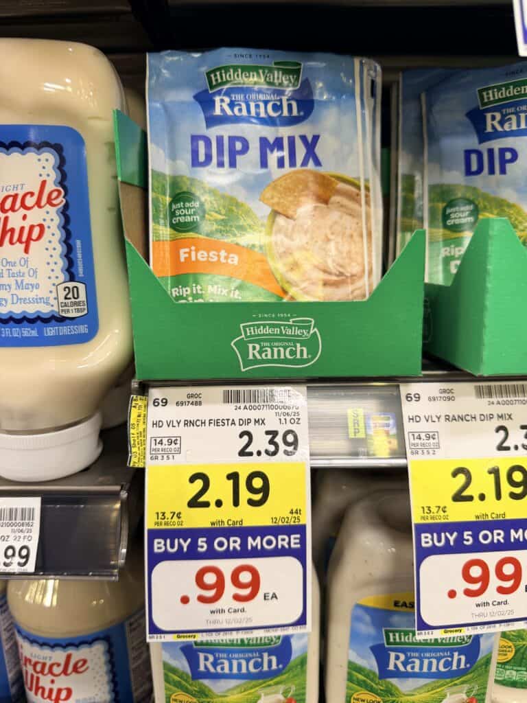 hidden valley ranch kroger shelf image (1)