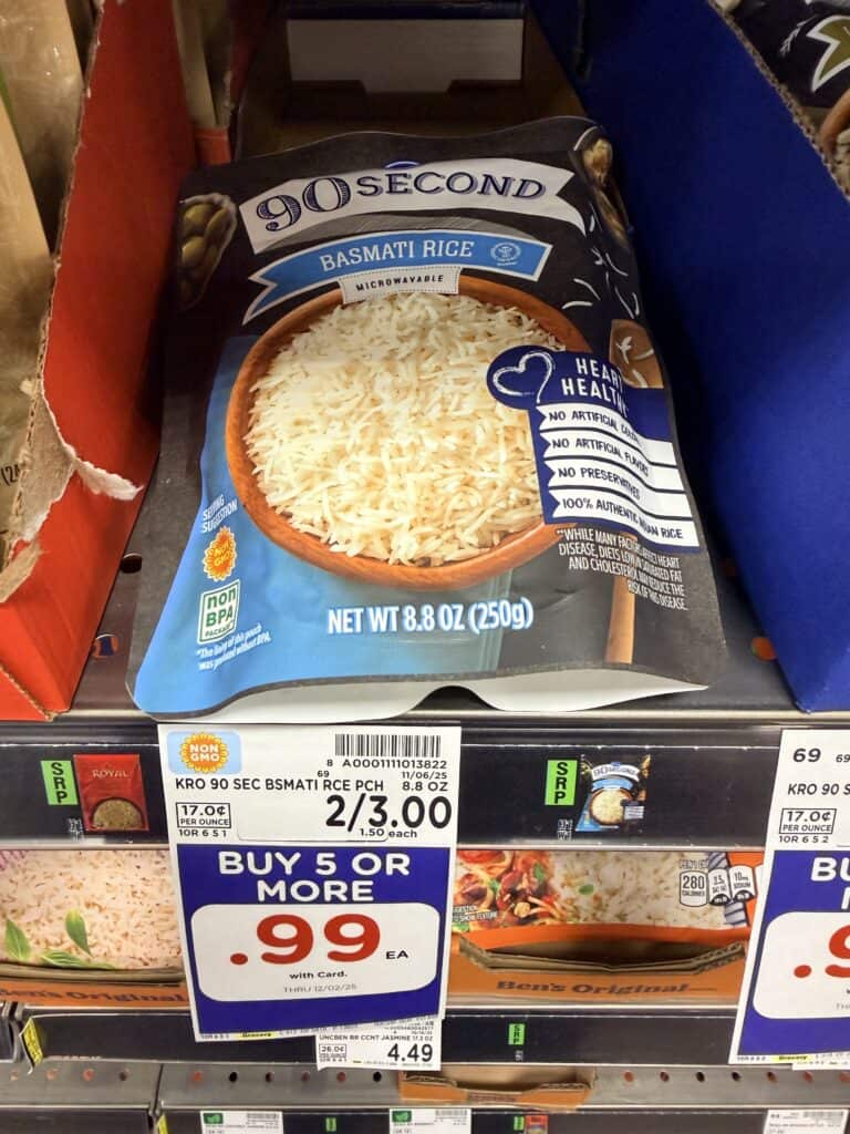 kroger 90 seconds rice shelf image (4)