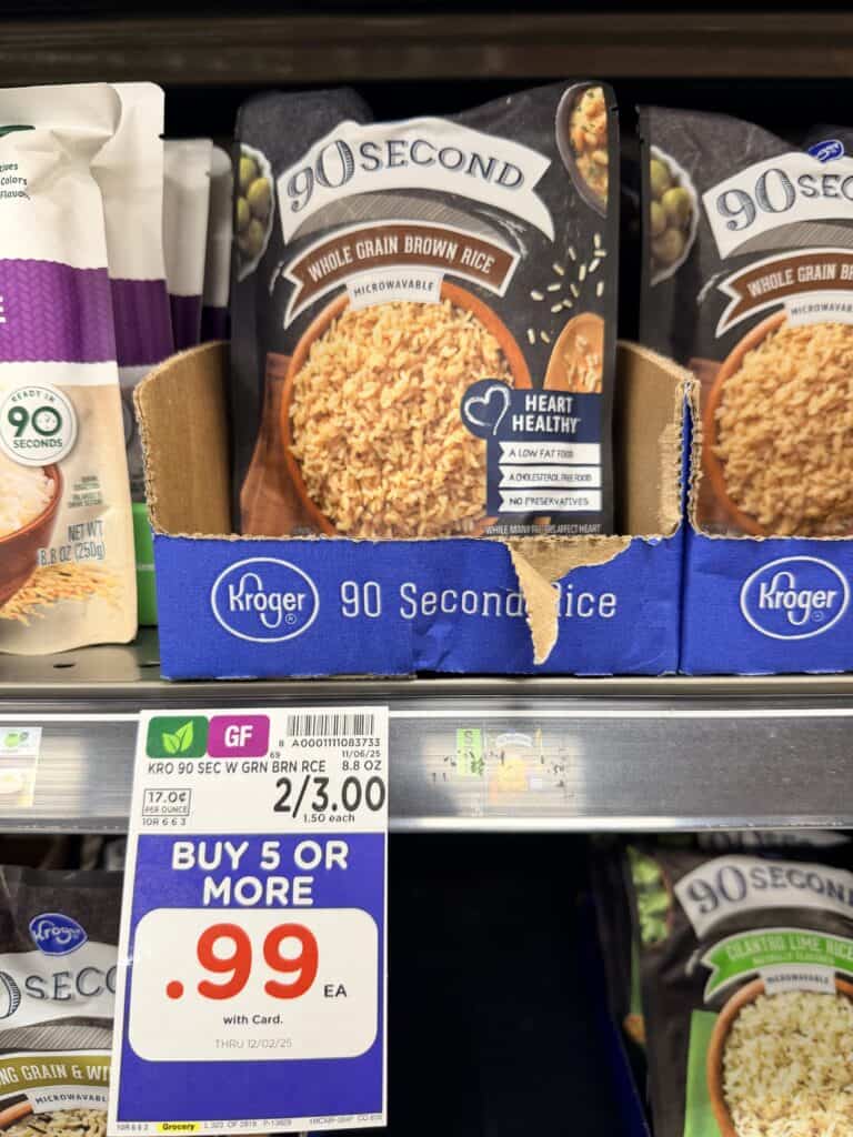 kroger 90 seconds rice shelf image (4)