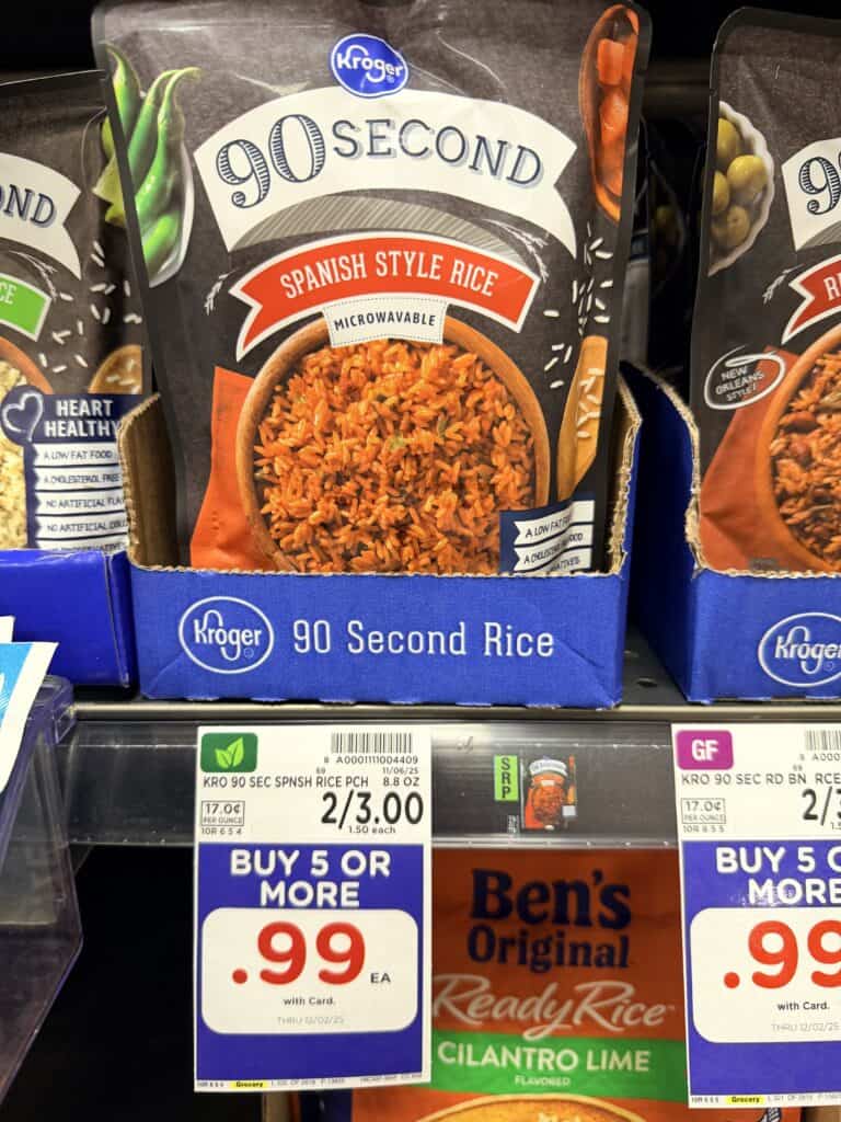kroger 90 seconds rice shelf image (4)