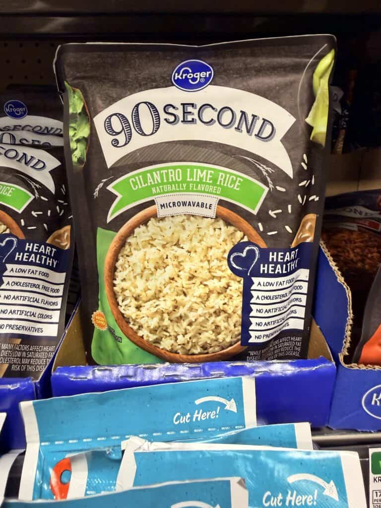 kroger 90 seconds rice shelf image (4)