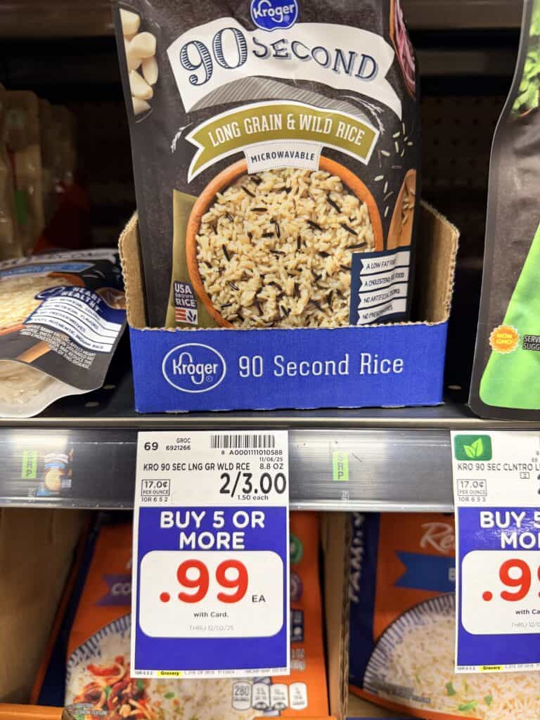 kroger 90 seconds rice shelf image (4)