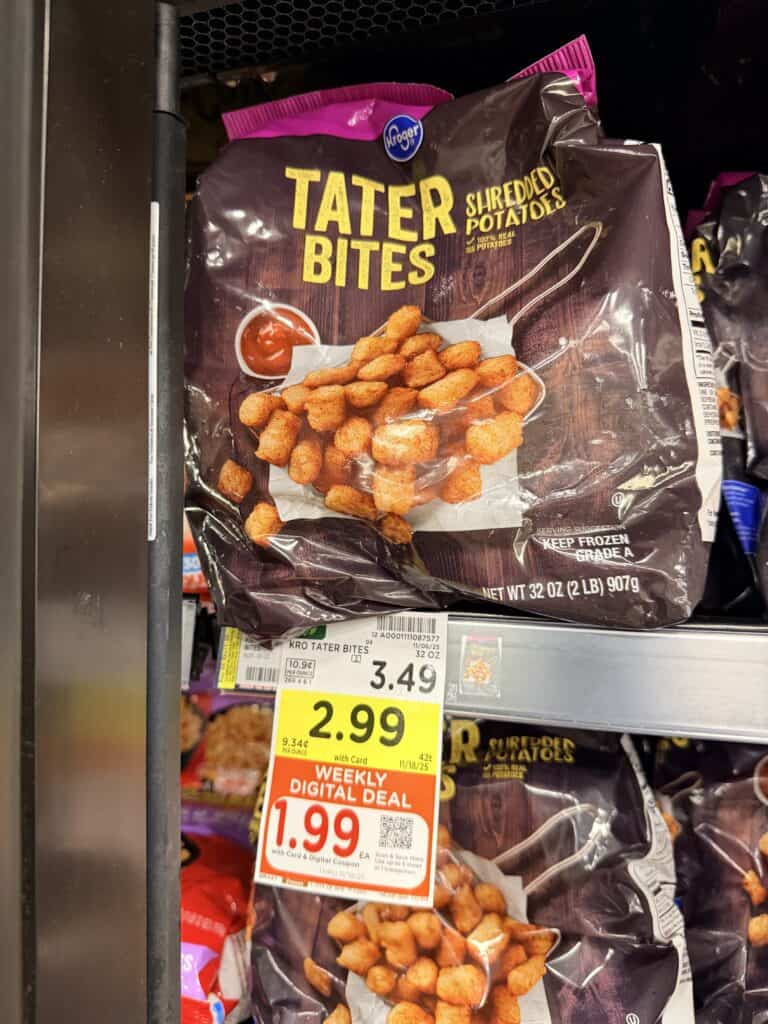 kroger frozen potatoes shelf image (6)