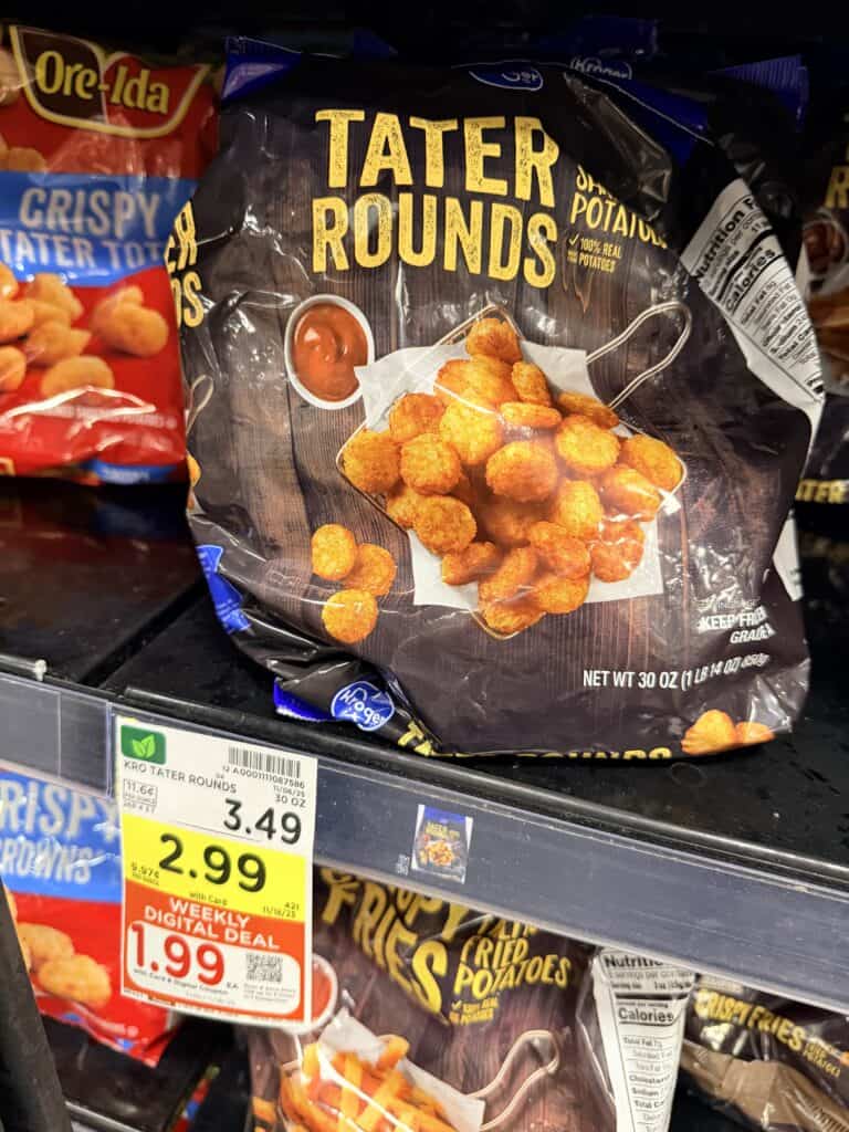 kroger frozen potatoes shelf image (6)