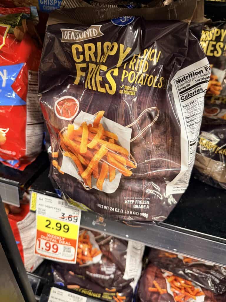 kroger frozen potatoes shelf image (6)