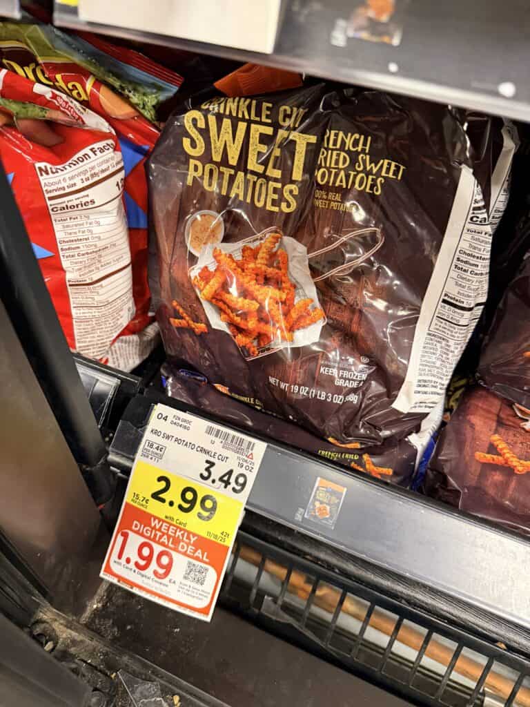 kroger frozen potatoes shelf image (6)