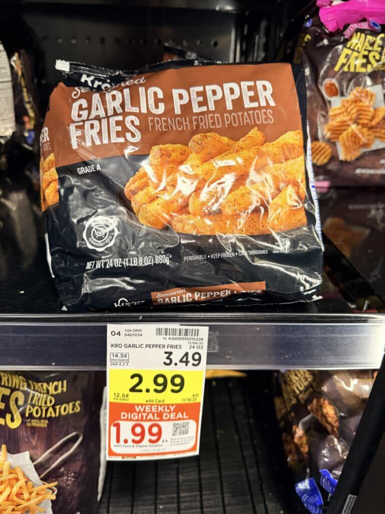 kroger frozen potatoes shelf image (6)