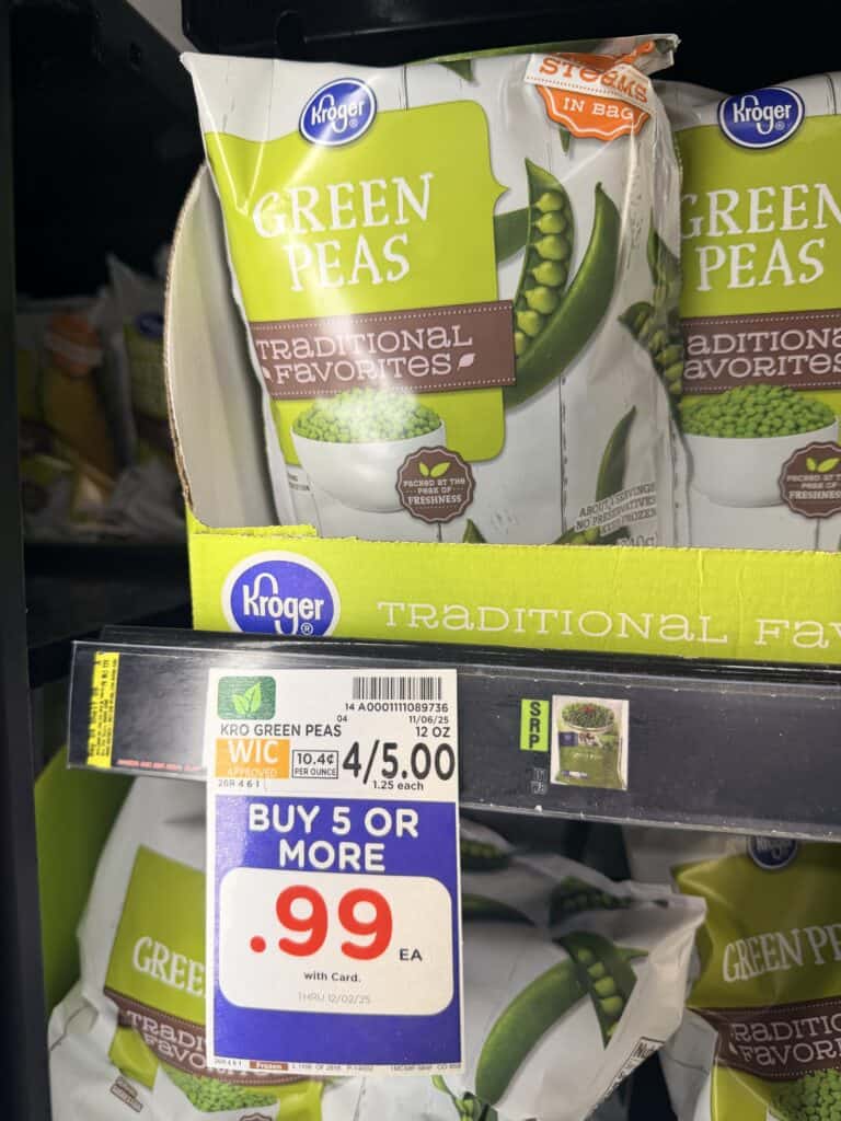 kroger frozen veggies shelf image (1)