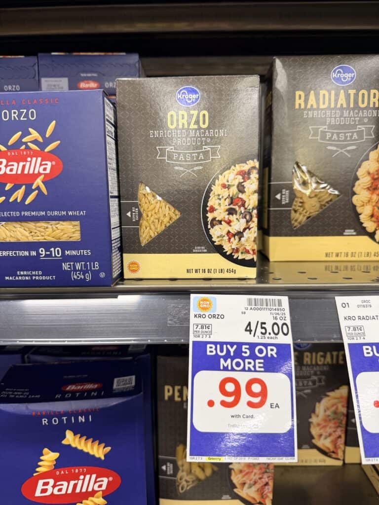 kroger pasta shelf image (7)