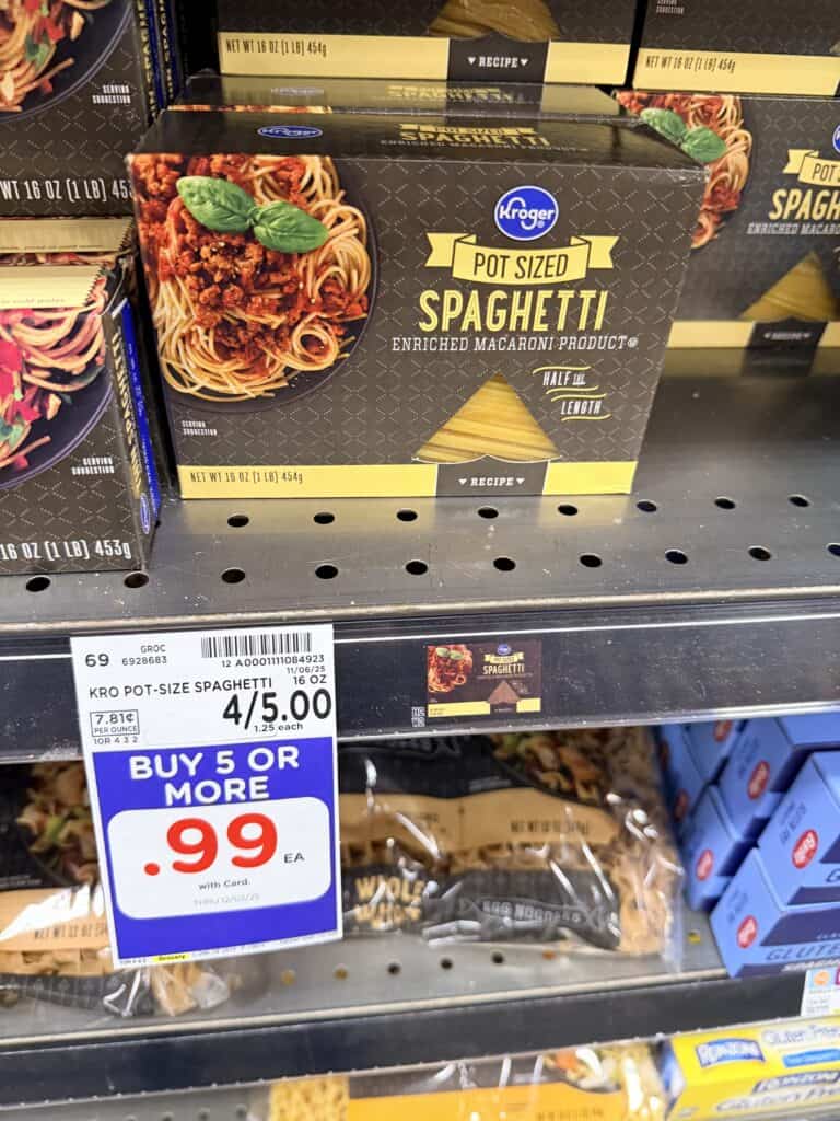 kroger pasta shelf image (7)