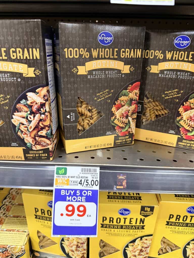 kroger pasta shelf image (7)