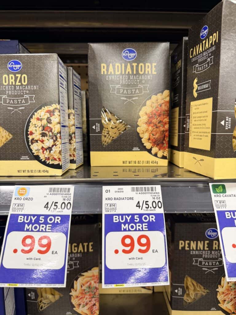 kroger pasta shelf image (7)