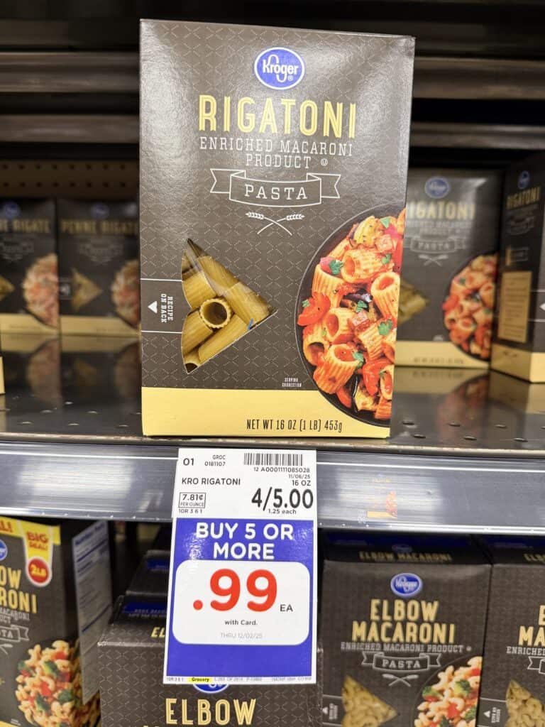 kroger pasta shelf image (7)