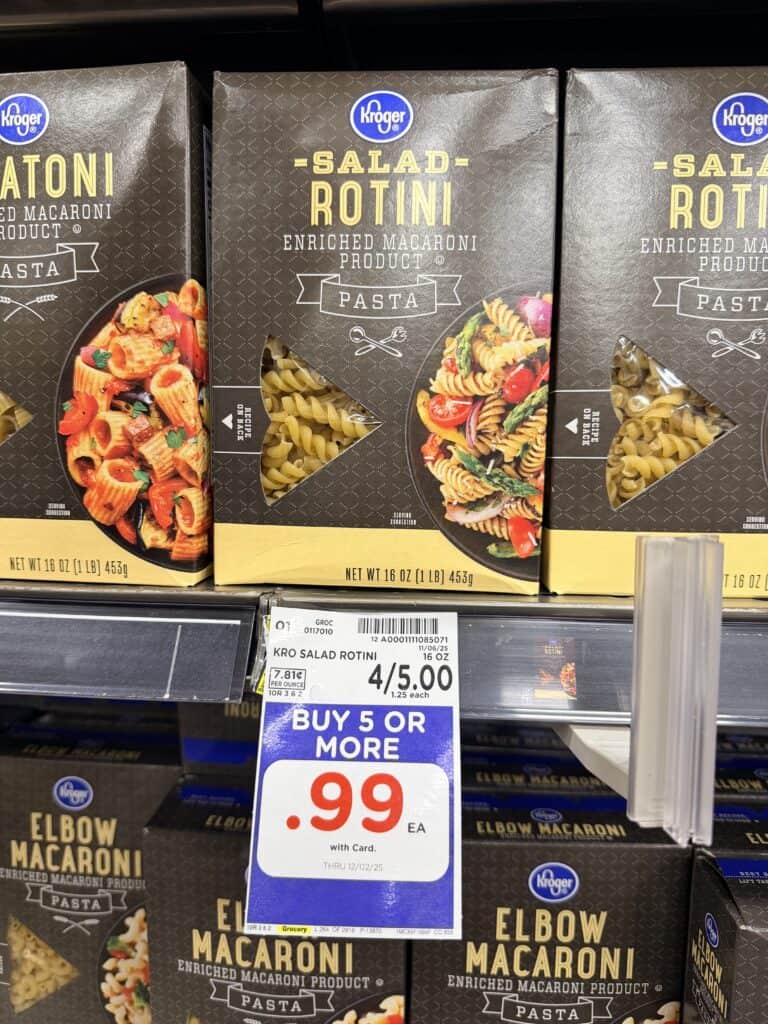 kroger pasta shelf image (7)