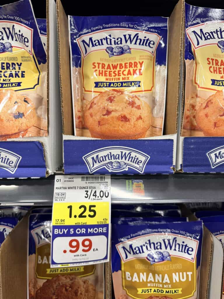 martha white muffin mix kroger shelf image (3)