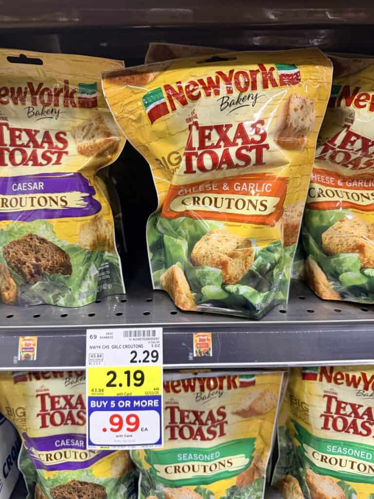 ny bakery croutons kroger shelf image (4)