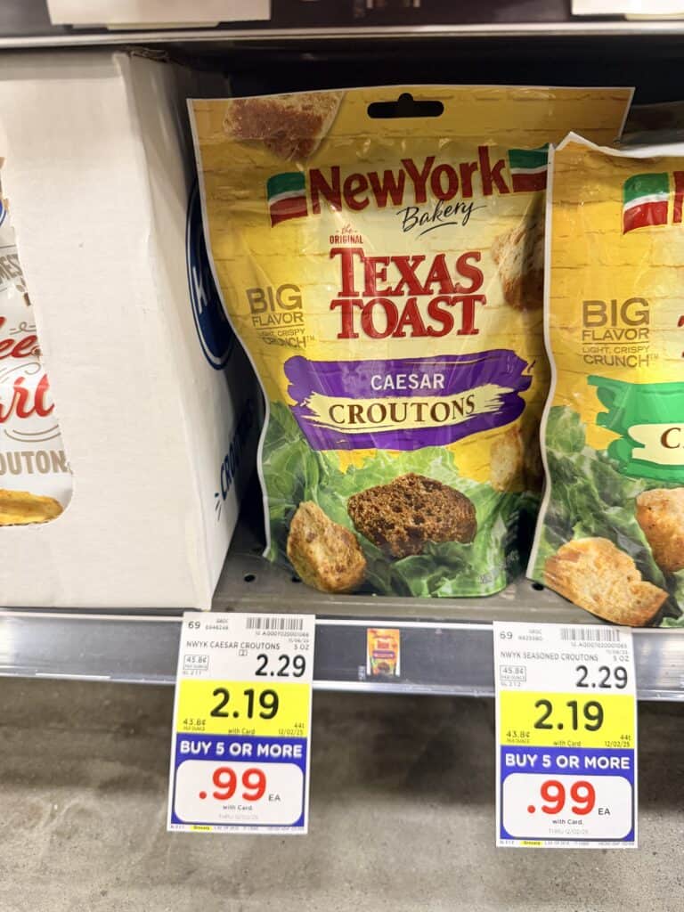 ny bakery croutons kroger shelf image (4)