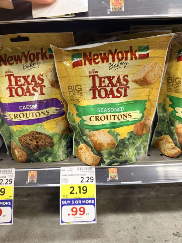 ny bakery croutons kroger shelf image (4)