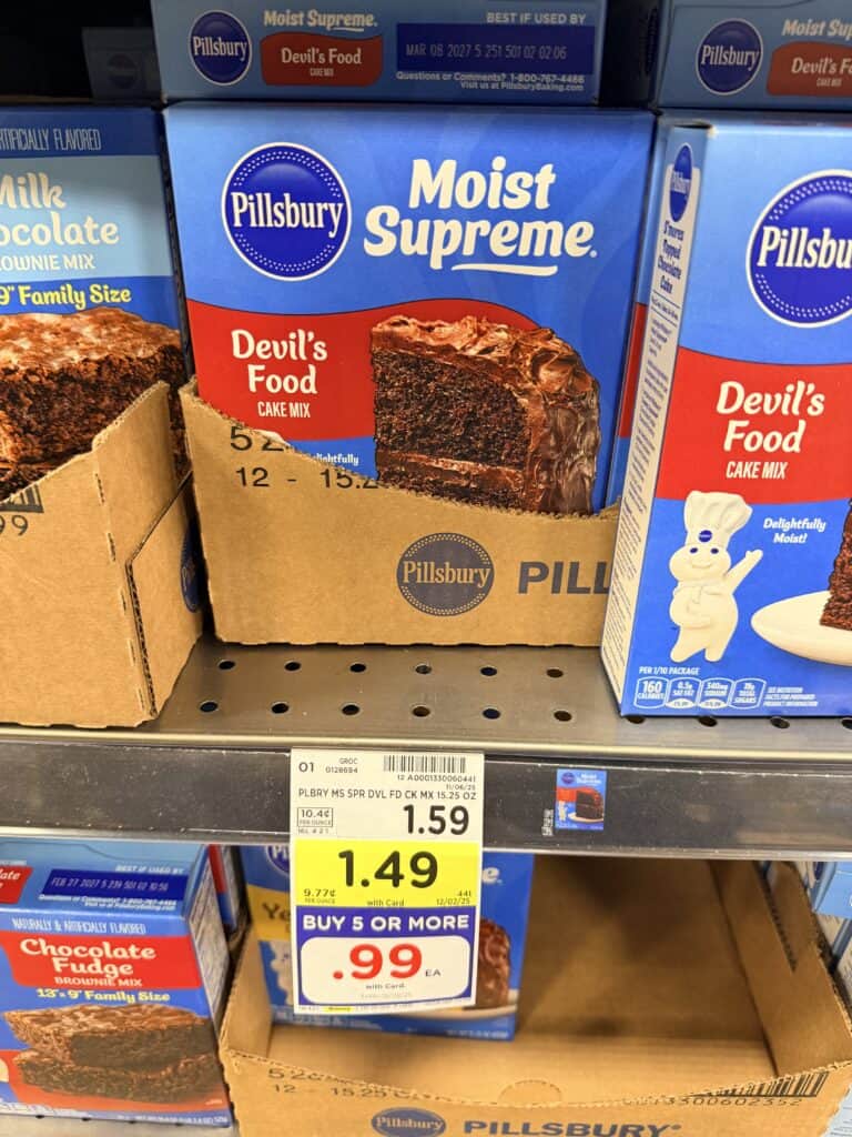pillsbury cake mix and frosting kroger shelf image (9)