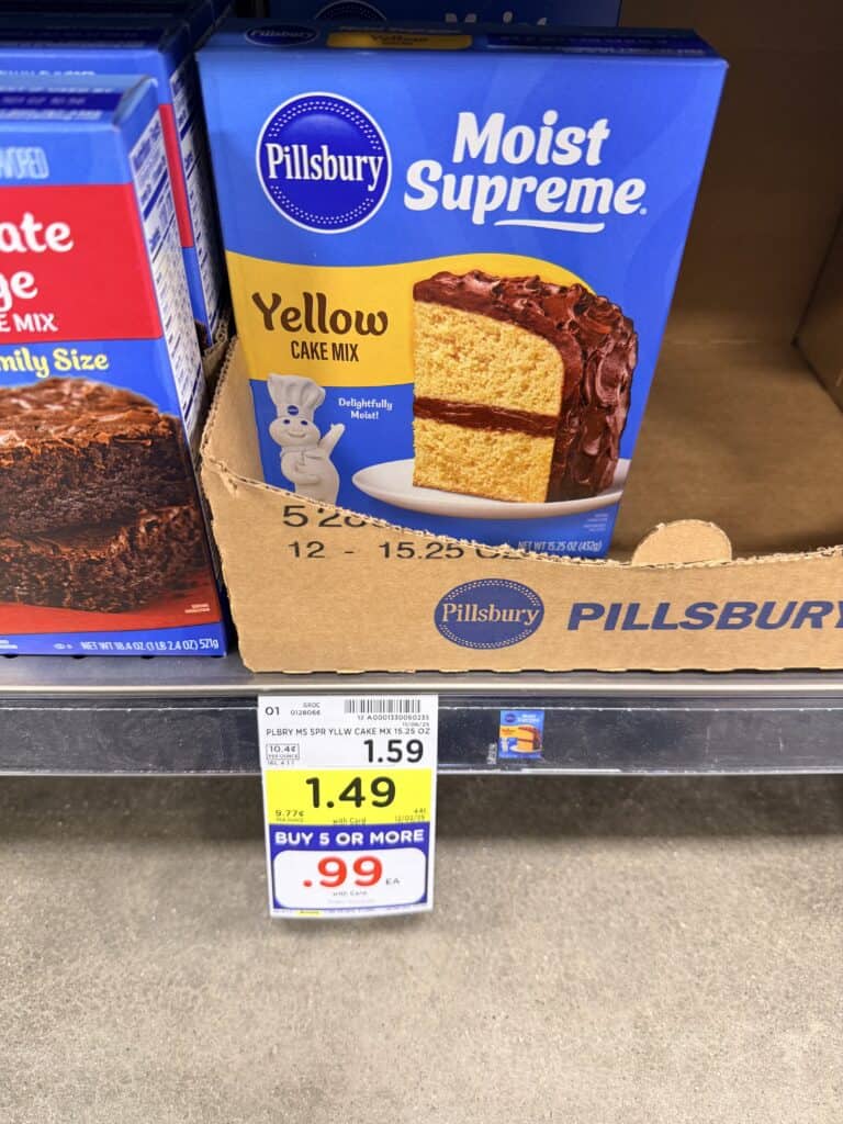 pillsbury cake mix and frosting kroger shelf image (9)