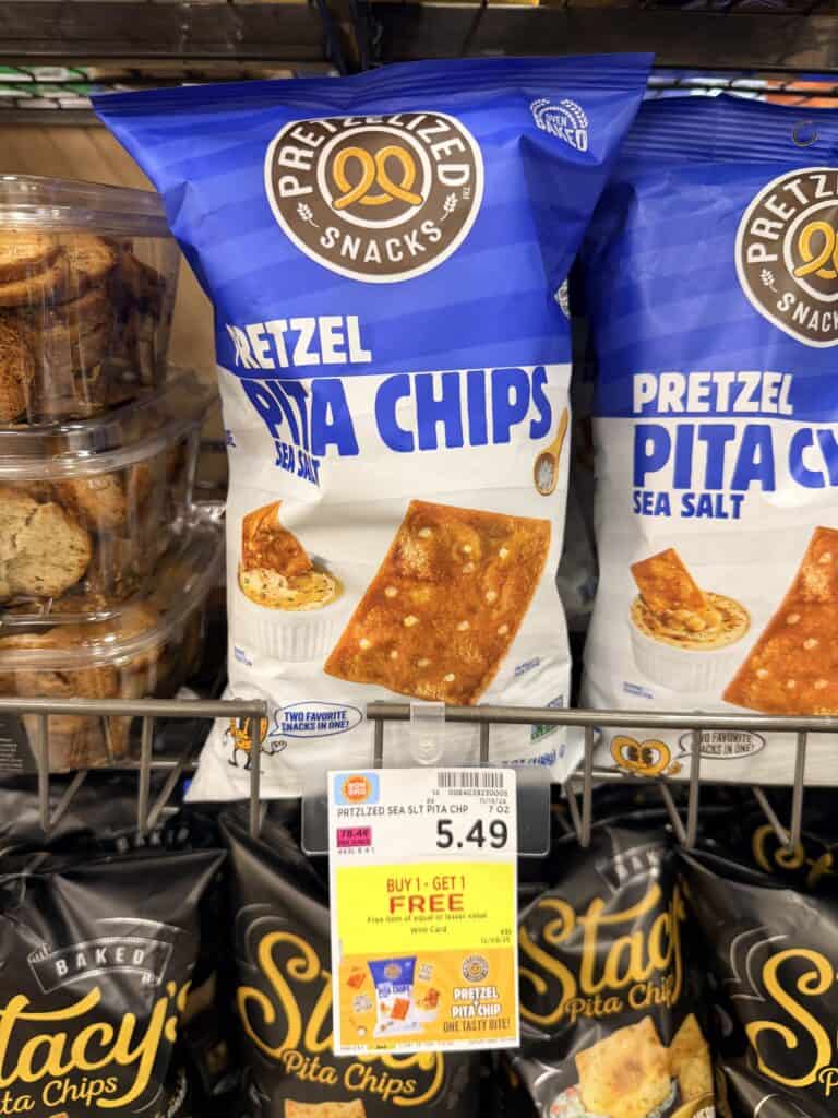 pretzelized snacks pita chips kroger shelf image (1)