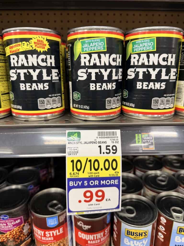 ranch style beans kroger shelf image (1)